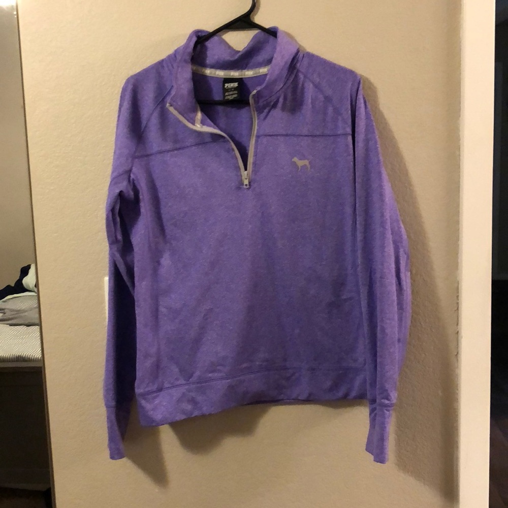 Purple Victoria’s Secret half zip